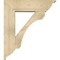 Ekena Millwork Legacy Traditional Rough Sawn Bracket w/ Offset Brace, Douglas Fir, 8"W x 28"D x 32"H BKT0806X28X32LEC01RDF - alternate 4